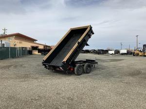 Remorque à benne basculante à faible profil 2025, 6' x 12', avec engrenages et composants de moteur, haute productivité, garantie de 2 ans - Product Image 5