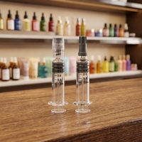 Tube en verre borosilicate pré-rempli DUIHAO avec bouchon en plastique et bouchon en caoutchouc, emballage écologique résistant à l'eau, fabriqué au laser