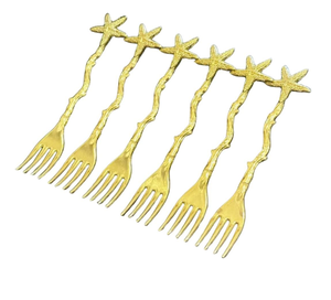 Couverts durables Poignée design finie or Couverts en acier inoxydable les plus vendus pour les mariages Maison Hôtels - Product Image 3