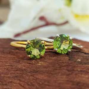 Pendientes Colgantes de Prehnita Hidrotermal para Niños, con Aspecto Elegante, Plata de Ley 925, Engaste de Oro, Certificado IGI, para Boda - Product Image 4