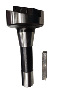 Coupe-mouche à tête de 2 à 1/2 pouces avec tige R8 7/16 UNF Timon 45HRC Dureté - Product Image 4