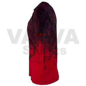 VALVA SPORTS Camiseta de sublimación de 100% algodón ligera para hombre Diseño de Arte de cuerpo completo audaz - Product Image 1