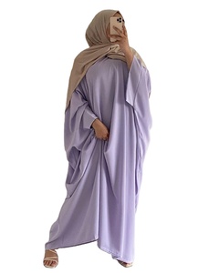 Femme Abaya Robe baggy Islamique vente en gros femmes abaya femmes robe musulmane OEM ODM personnalisation Robe Abaya Tissu personnalisé - Product Image 1