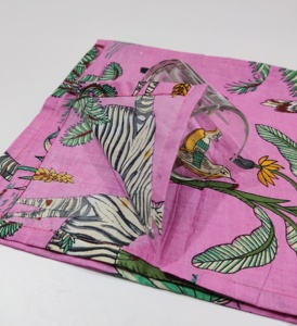 Juego de servilletas de cena impresas desechables de algodón para todos los días, mezcla de boda hecha a mano, uso en la cocina - Product Image 4