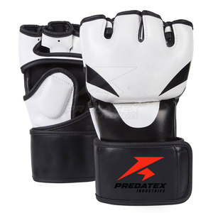 ถุงมือ MMA หนังคุณภาพสูง ทนทาน ระบายอากาศได้ดี สวมใส่สบาย อุปกรณ์ป้องกันสำหรับการชกมวย PREDATEX INDUSTRIES รุ่น PI-701 - Product Image 1
