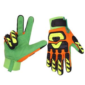 Gants antidérapants de protection contre les chocs de la meilleure qualité pour les industries du pétrole et du gaz Gants mécaniques durables pour champ pétrolifère - Product Image 1