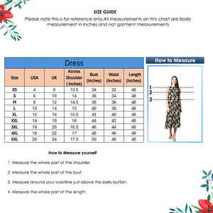 เดรสแขนพองทรงเอลายดอกไม้, เดรสลำลองสไตล์เกาหลีสำหรับใส่ทำงานในคลับ - Product Image 4