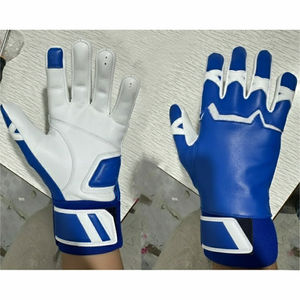 Gants de frappe de baseball et de softball en cuir numérique professionnels unisexes, fermeture à boucle et crochet, manchette longue, respirants, légers et durables - Product Image 4