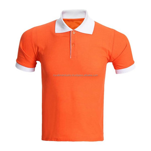 Uniforme de trabajo de alta calidad, polos de negocios, camisas de polo de golf lisas bordadas en blanco de 100% algodón para hombre con logotipo personalizado - Product Image 3