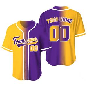 Uniformes Deportivos Personalizados de Béisbol y Sóftbol para Jóvenes, Camisetas para Hombre y Mujer, Ropa de Equipo de Alta Calidad, 100% Poliéster Antibacteriano - Product Image 1