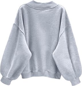 Jersey de cremallera alta para mujer, sudaderas con capucha de yoga, transpirable Sudadera de punto estampada para la temporada de invierno - Product Image 2