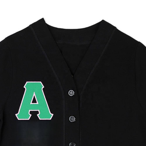 Mujeres hermandades moda personalizada desgaste de manga larga letras griegas logotipo bordado Chenille suéter cárdigans - Product Image 2