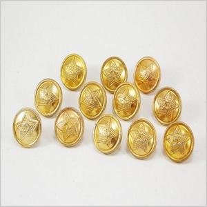 Boutons en laiton moulés sur mesure pour uniformes institutionnels, manteaux et vêtements de cérémonie - Product Image 4