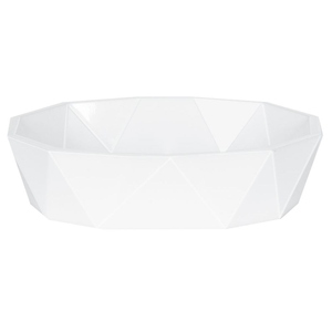 Spirella Crystal Collection, Soap Tray <b>3</b>.0 x 10.0 x 11.5 cm, Polystyrene, White - Product Image 1