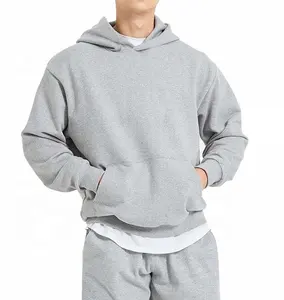 400gsm 100 algodão francês terry em branco hoodies pullover roupas de inverno personalizado bordado logotipo homens oversized hoodie