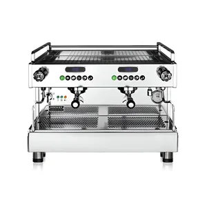 Value-driven 2 Group Commercial Espresso <b>Machine</b> Stainless Steel Semi-<b>Automatic</b> <b>Coffee</b> Maker Electric Hotels Outdoor Car EU/US - Product Image 1