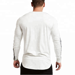 2025 alta calidad impresión personalizada cuello redondo de gran tamaño, Camiseta deportiva hombres algodón ropa de calle camiseta de peso pesado para hombre - Product Image 2