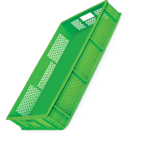 DPK16 Caisses et assiettes et bols à fruits en plastique élégants pour un stockage et un service pratiques