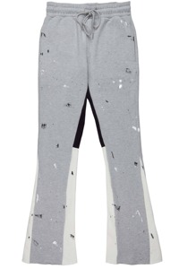 Pantalons pour hommes de jogging en polaire personnalisée à rayures incurvées en éponge française nouveau design pantalons de survêtement évasés respirants pour hommes - Product Image 2