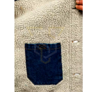 Meilleure vente Veste en jean décontractée pour homme Denim de qualité supérieure avec doublure en fourrure Légère à la mode Nouvelle arrivée pour l'hiver - Product Image 6