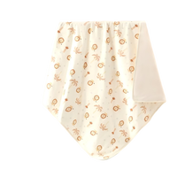 Couverture pour bébé de qualité supérieure avec des motifs mignons de lion et de palmier pour le confort du bébé