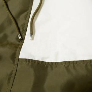 Nuevas chaquetas cortavientos impermeables para hombre de tendencia, chaquetas de lluvia con cremallera resistente al agua con capucha de Color de retazos para hombre al aire libre - Product Image 6