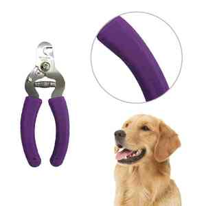 Coupe-ongles de toilettage pour animaux de compagnie à poignée souple confortable Instrument vétérinaire réutilisable fabriqué en acier inoxydable pour les ongles de chien et de chat - Product Image 6