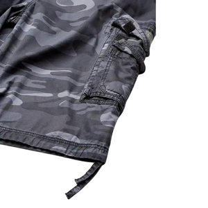 Verano ligero 100% algodón suelto ajuste College Cargo Shorts hombres al aire libre transpirable personalizado Cargo Shorts - Product Image 5