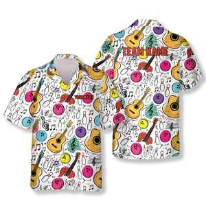 เสื้อฮาวายแขนสั้นลำลองสำหรับผู้ชายชุดแฟชั่นปาร์ตี้ชายหาดวันหยุดสไตล์วันหยุดฤดูร้อน - Product Image 1