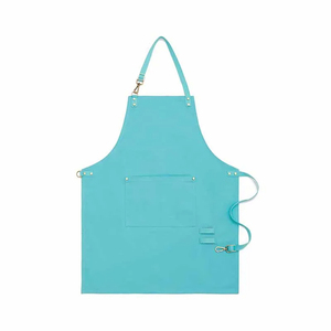 2025 Fashion Kitchen <b>Apron</b> Heavy Duty Cotton Canvas Sleeveless with <b>Waterproof</b> Pocket Reusable - Product Image 6