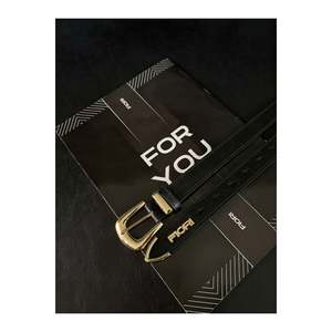 Bridge Buckle End Set Women's Trouser <b>Belt</b>, Jacket <b>Belt</b>, <b>Dress</b> <b>Belt</b>, Shirt <b>Belt</b> - Black - Product Image 5