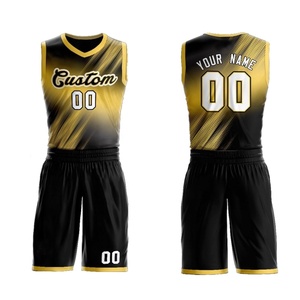 Débardeur de basket-ball antibactérien respirant à séchage rapide et impression de logo personnalisée gratuite Ensemble de débardeurs de basket-ball adultes unisexe personnalisable - Product Image 4