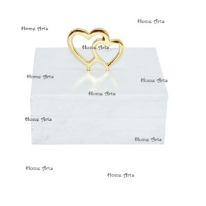 Ensemble de 2 boîtes à bijoux de tailles différentes, design simple, forme carrée, boîte de rangement pour bijoux à prix abordable - Product Image 6