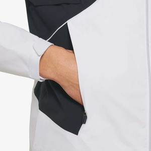 Chaqueta cortavientos de Golf para hombre de bloque de Color de diseñador impermeable transpirable ligero ropa deportiva de moda OEM - Product Image 5