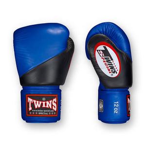 ถุงมือชกมวยคู่แฝดคุณภาพสูง หนังแท้ ยืดหยุ่น กันน้ำ ปิดด้วยแถบตีนตุ๊กแก น้ำหนักเบา อุปกรณ์ต่อสู้ - Product Image 3