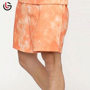 2025 hommes décontracté taille moyenne Sweat Shorts 100% coton solide Die cravate Anti-rides meilleur Design pour Fitness Offre Spéciale Logo personnalisé - Product Image 4