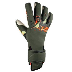 Gants de gardien de but en latex imperméables à doigts complets avec sangle de poignet réglable respirants pour l'entraînement au football en extérieur Logo personnalisé Haute qualité - Product Image 2