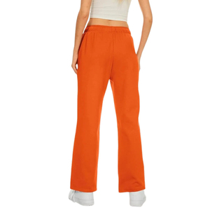 Pantalon de survêtement évasé pour femme, de haute qualité, avec logo et design personnalisés, tissu respirant, cordon de serrage, taille haute - Product Image 2
