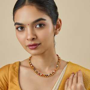 Collier authentique en argent inspiré des traditions culturelles 174240 - Product Image 1