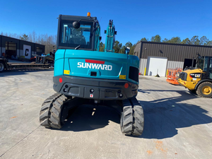 Mini-excavatrice sur chenilles Sunwardds SWE90UF 2023 avec moteur Yanmar et composants Huade, haute puissance de terrassement - Product Image 6