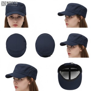 Sombrero de Papá de Ala Plana con Diseño de Camuflaje y Frutas, Bordado a Mano, Tela Oxford y Popelina, Promoción - Product Image 4