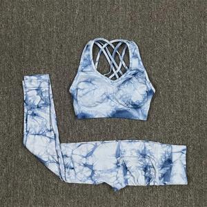 2024 Women's Premium Quality Gym Top High Waist Shorts Sexy Bra Running <b>Leggings</b> Plus Size Fitness Sports Workout <b>Summer</b> - Product Image 2