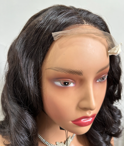 Perruques bouclées rebondissantes noires naturelles 150 180 250 densité cheveux humains bouclés vietnamiens vierges bruts 13x4 13x6 perruque avant de fermeture de dentelle - Product Image 3