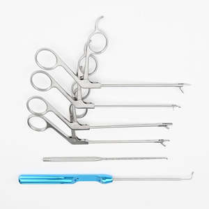 Ensemble d'instruments d'arthroscopie manuels réutilisables en acier inoxydable de qualité supérieure, chirurgie générale, certifié CE, garantie MOL de 2 ans - Product Image 1