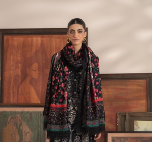 Mausummery 2025 colección de lino de invierno Vol 02 descuento stock lote 3 piezas impreso Digital Doria lino para fiestas indio pakistaní - Product Image 1