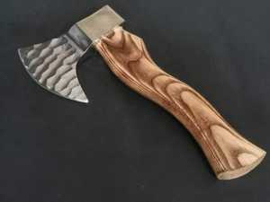 High Quality Damascus Steel Tomahawks 12-Inch Multi-Purpose Camping Hunting <b>Axes</b> Silver Damascus Steel Handle Factory Price - Product Image 2