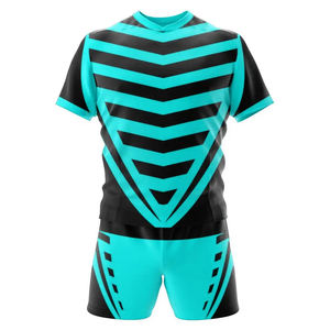 Custom Luxury Rugby Football Wear Latest Design Breathable Sportswear Set Private Label OEM Service Custom Rugby Uniform - Product Image 1