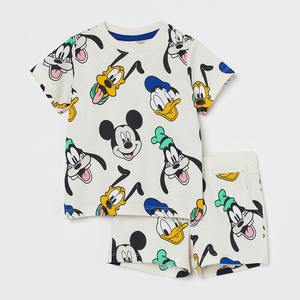 Nouveau Style Ensembles de Survêtements pour Enfants Ensemble Deux Pièces Nouveaux Survêtements d'Été Unis pour Garçon Vente en Gros Vêtements pour Garçons - Product Image 1