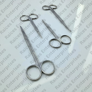 Tijeras Iris rectas para procedimientos dentales veterinarios y tejidos blandos Instrumentos quirúrgicos manuales - Product Image 2