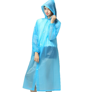 2025 Manteaux de pluie imperméables à capuche Logo personnalisé à manches longues Manteau de pluie de couleur unie pour les femmes - Product Image 3